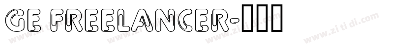 GE Freelancer字体转换